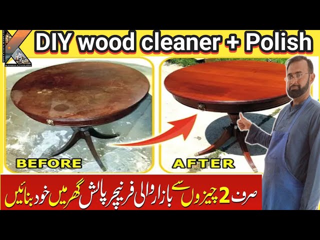 How to Make Furniture Polish at home | How to do Wood Polish & Cleaning DIY | cleaning motivation