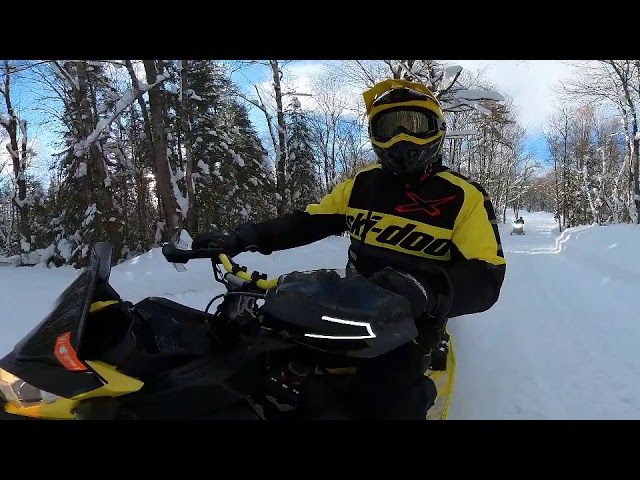 Trail Ride in Town of Webb, NY near Old Forge (Ski-Doo)