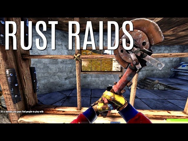 DON'T LEAVE YOUR DOORS OPEN! - Easy Loot and Raids - Rust Survival