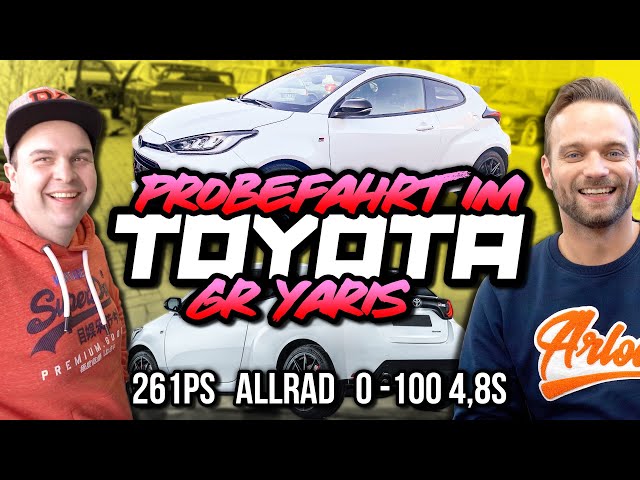 0 auf 100 in 4,8s - Probefahrt im Toyota GR Yaris Kampfzwerg mit 261 PS! | Philipp Kaess |