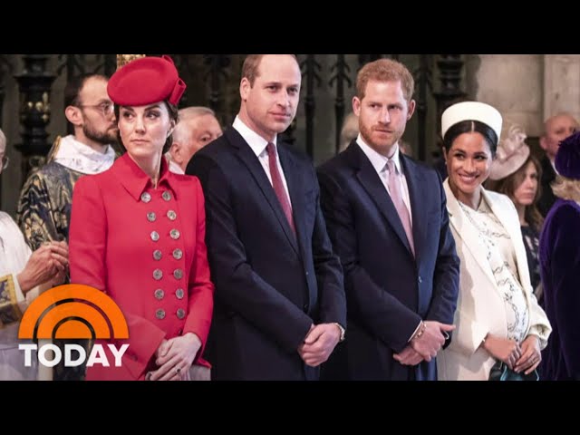 New Book Claims Royal Feud And What Led Harry And Meghan To Step Away | TODAY