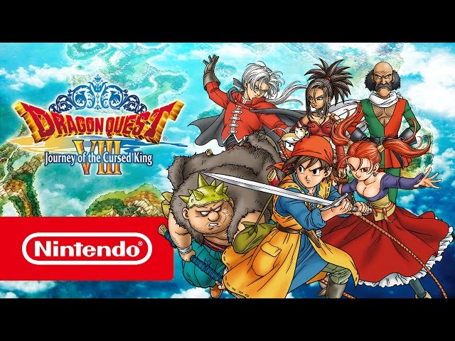 Dragon Quest VIII: Journey of the Cursed King - Launch Trailer (Nintendo 3DS)