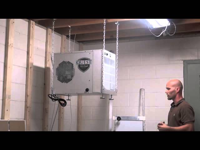 Quest Dehumidifier Installation Tips with Clif