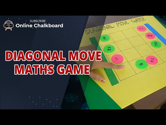 Diagonal Move Maths Game | Maths Exhibition