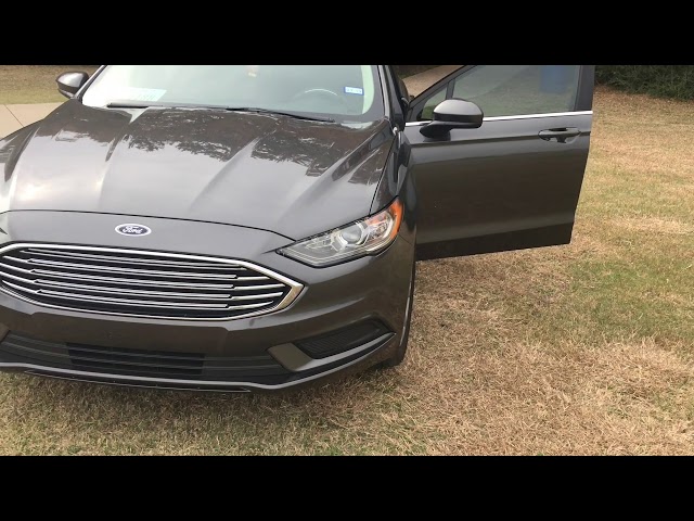 Ford Fusion: Hidden Features