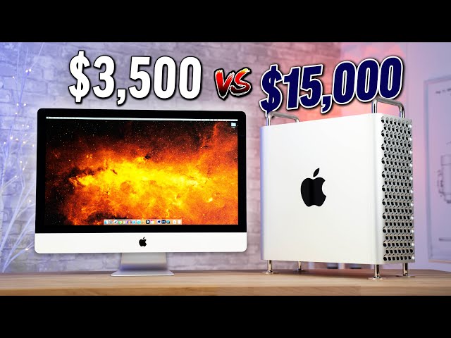2020 i9 5700XT 5K iMac vs Mac Pro: The Shocking Truth..