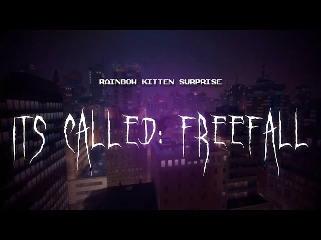 rainbow kitten surprise - it's called: freefall [ sped up ] lyrics