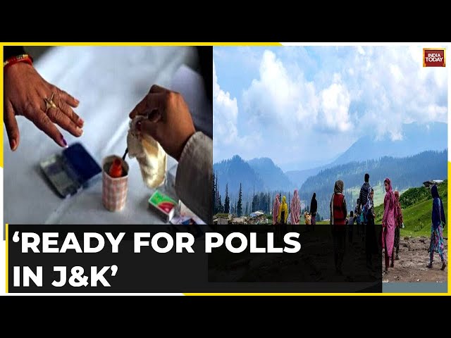 Ready For Elections In Jammu And Kashmir 'Anytime', Centre Tells The Bench
