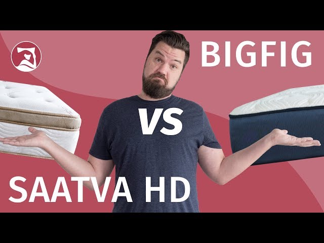 Big Fig vs Saatva HD Mattress Comparison - Which Will You Choose?