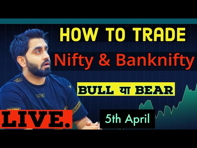 Live Trading Nifty & Banknifty I 5th April I #Nifty50 & #Banknifty Scalping