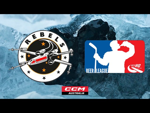 Rebels V Vikings - Div 3 - 18th June  - IceHQ Beer League ice hockey