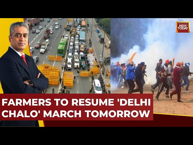 News Today With Rajdeep Sardesai: Farmers' Protest, Delhi Chalo Live | Farmers Around Delhi-NCR