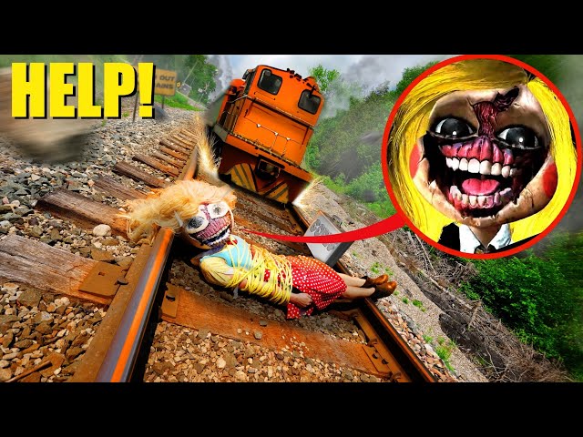 WE SAVED MISS DELIGHT FROM BEING CRUSHED BY TRAIN! (POPPY PLAYTIME CHAPTER 3)