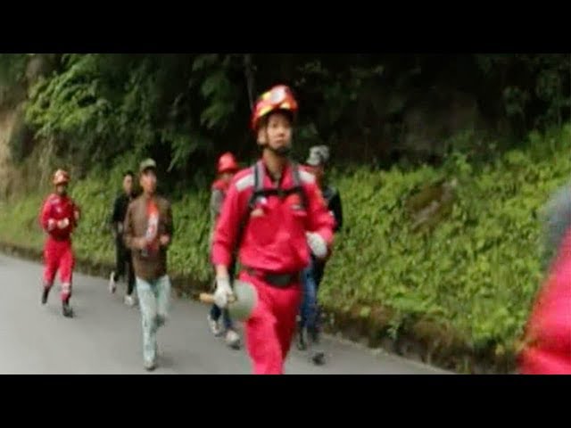 Rescue work continues in Jiuzhaigou