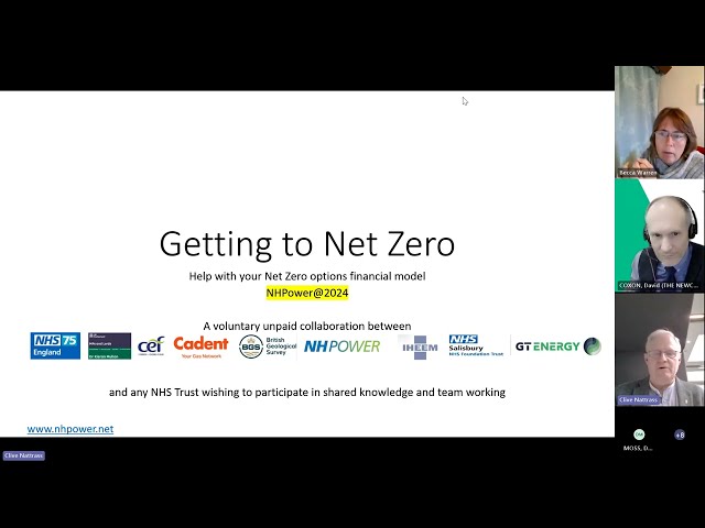 Getting To Net Zero - Help with your Net Zero financial model 13/06/2024