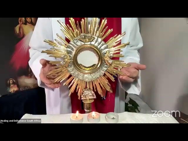 Fr Joseph Wilson MSC Adoration of The Blessed Sacrament, Divine Mercy Hour Friday 28th June 2024