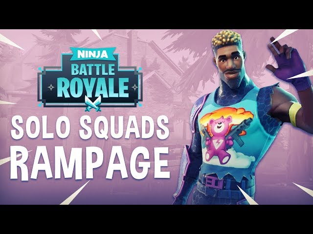 Solo Squads Rampage!! - Fortnite Battle Royale Gameplay - Ninja