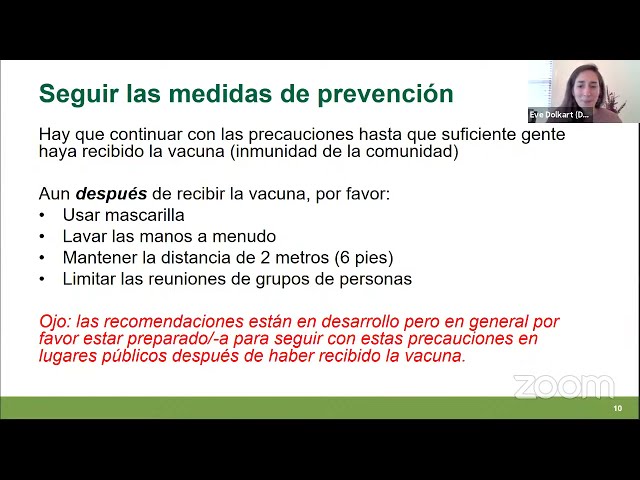 COVID-19 vaccination info for Spanish speakers