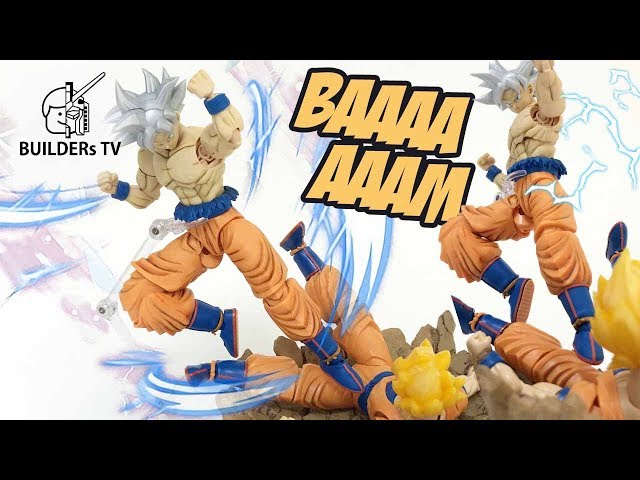 Dragon Ball Super Stop Motion - Figure-rise Standard Son Goku Ultra Instinct Speed Build Review