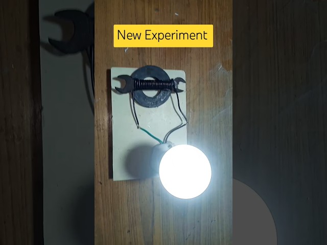 New Free Energy Generator With Speaker Magnet  100% For Real Experiment 2020 💯#experiment