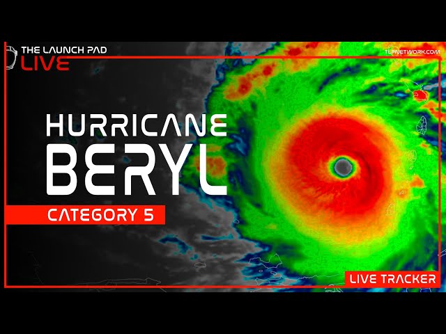 NOW! Category 5 - Hurricane Beryl Live Tracker