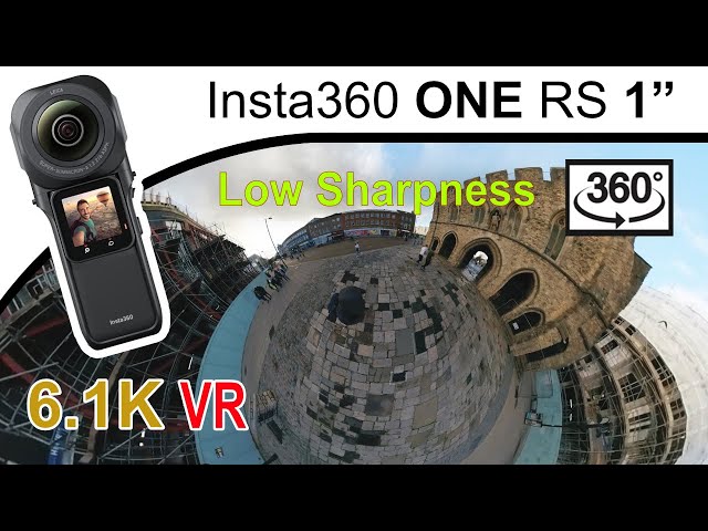 Insta360 ONE RS 1 Inch | 6K Low Sharpeness | @Insta360 ​