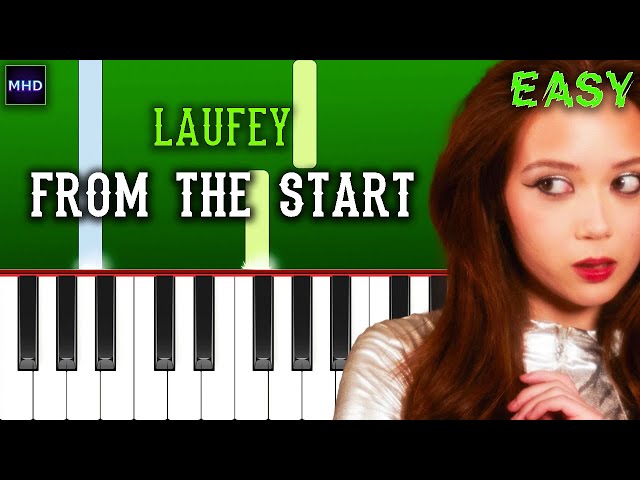 Laufey - From The Start - Piano Tutorial [EASY]