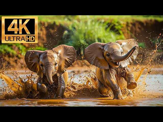 Baby Animals 4K (60 FPS) - Explore the Magical World of Baby Animals and Relaxing Music