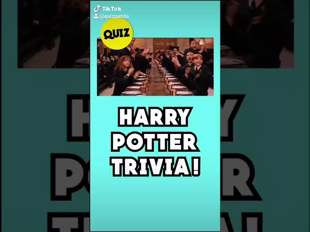 🔥 10-Second Trivia: HARRY POTTER! (Quiz Panda)