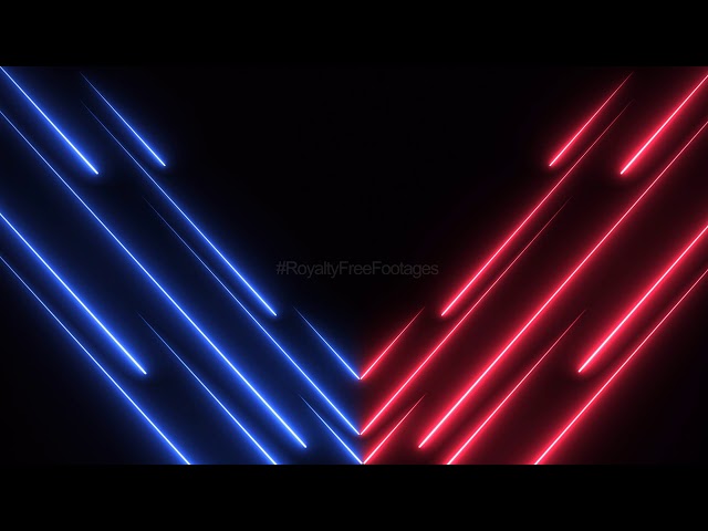 Neon lights animation background video template, Neon Background Video HD, neon lights moving effect