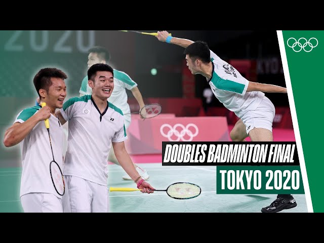 Chinese Taipei 🆚 China Men’s Doubles Badminton Gold Medal Match 🏸 | Tokyo 2020