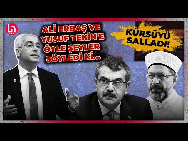 Ali Erbaş ve Yusuf Tekin'in uykuları kaçacak! DP'li Salih Uzun'dan gündemi sarsacak konuşma!