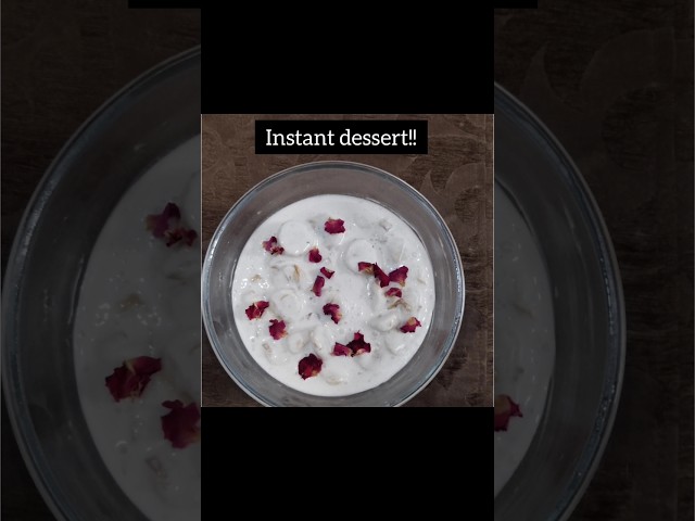 instant dessert recipes at home||healthy delicious desserts||no cook no bake 1 minute desserts