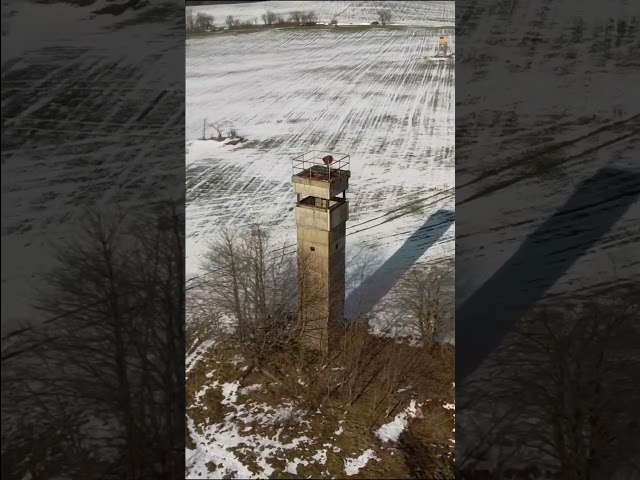 Alter Grenzwachturm der Innerdeutschen Grenze