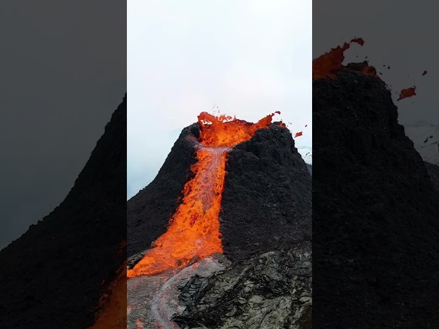 Massive Volcano Eruption Caught on Camera: Incredible Footage of Nature's Fury 🔥🔥
