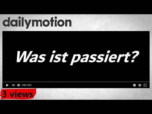 Dailymotion - Das traurige Schicksal einer der ersten Videoplattformen