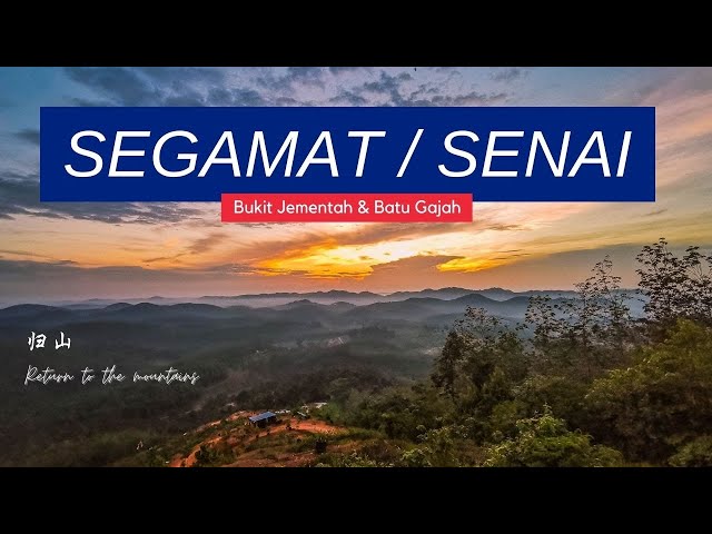 The best sunrise and sunset of my Malaysia hikes | Bukit Jementah | Batu Gajah | 360° VR