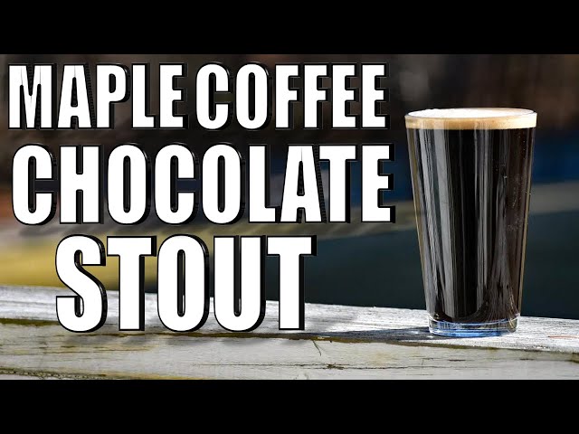 MAPLE COFFEE STOUT: Dessert In a Glass | How to Add Maple and Coffee to Beer | Oven Toasting Oats