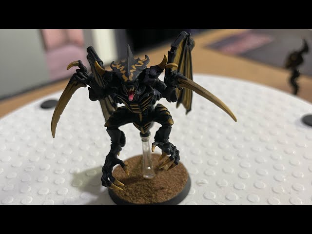 This video is a channel review and breakdown of the tyranids gargoyles data cards