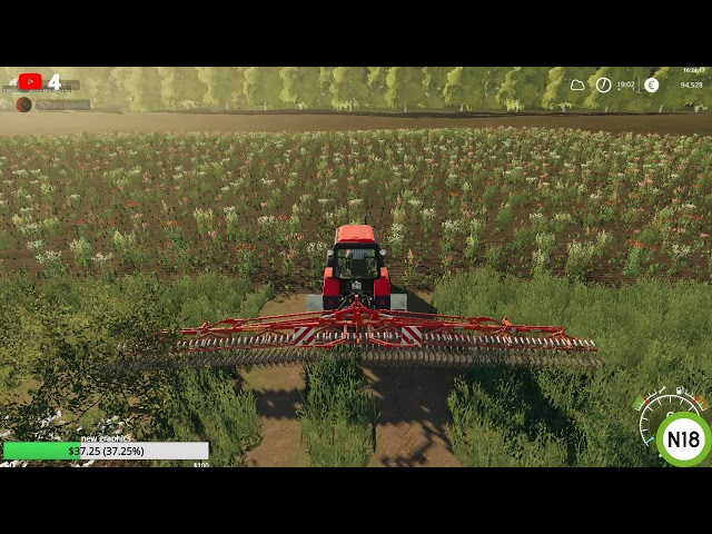 Live streem ******Farming Simulator 19 Map Aro Mash ***** ep1