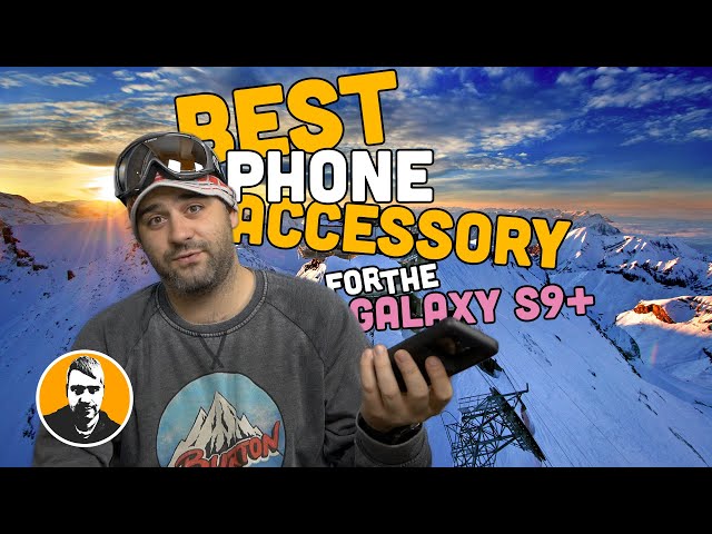 How to Get MORE Battery While Skiing & Hiking - Best Galaxy S9 Plus Accessory