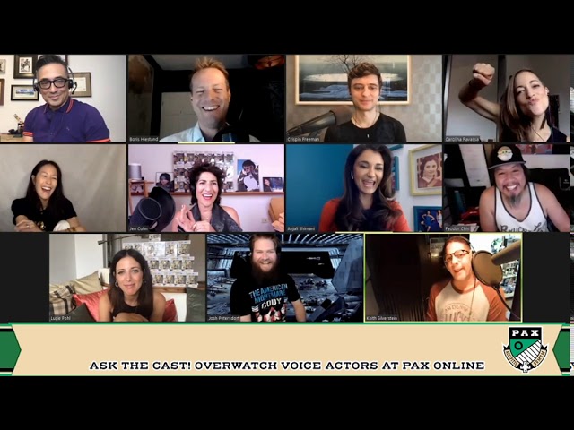 Ask the Cast! Overwatch Voice Actors at PAX Online (PAX Online 2020)