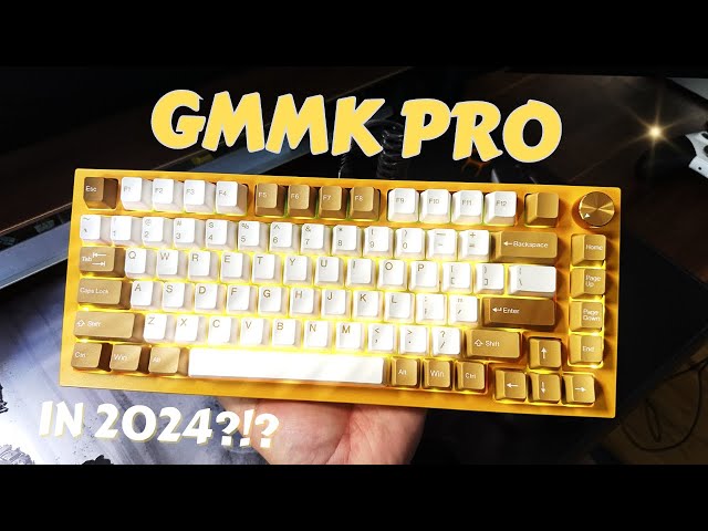 GMMK PRO In 2024?  Attempting To Build A THOCKY Keyboard - Featuring Microcenter Holy Pandas!
