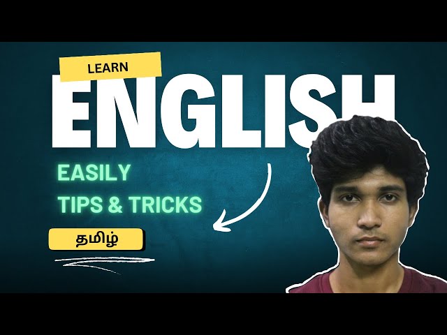 Easy ways to Learn English quickly in Tamil -  2024