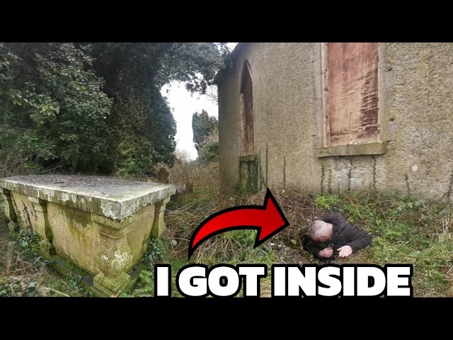THIS CRYPT FIND IN ABANDONED GRAVEYARD WILL SHOCK YOU