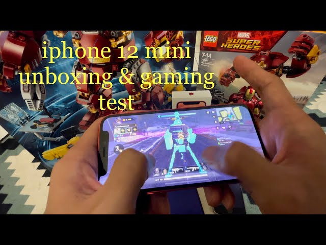 iphone 12 mini unboxing & gaming test