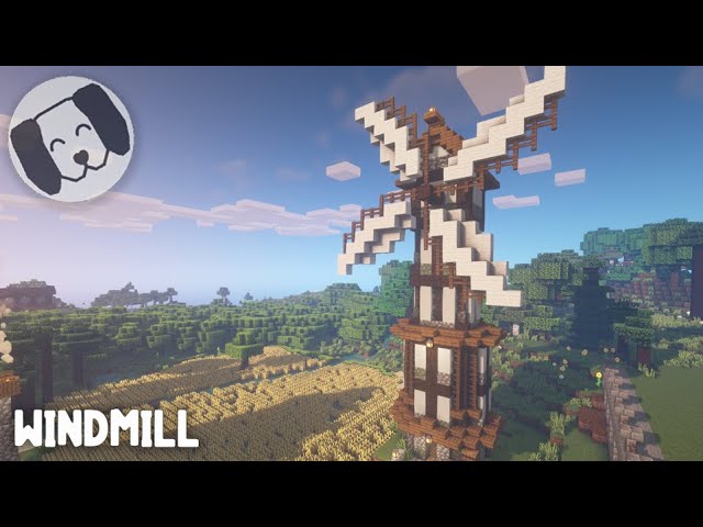 Minecraft: Windmill Tutorial!