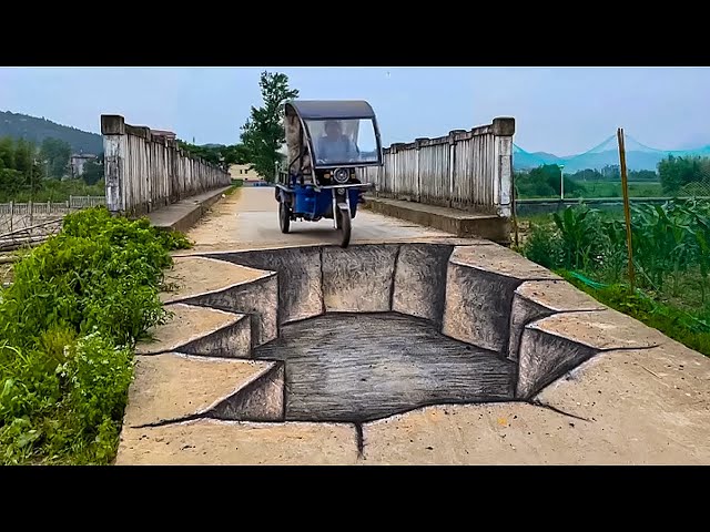 Amazing 3D Painting Art Just For Fun