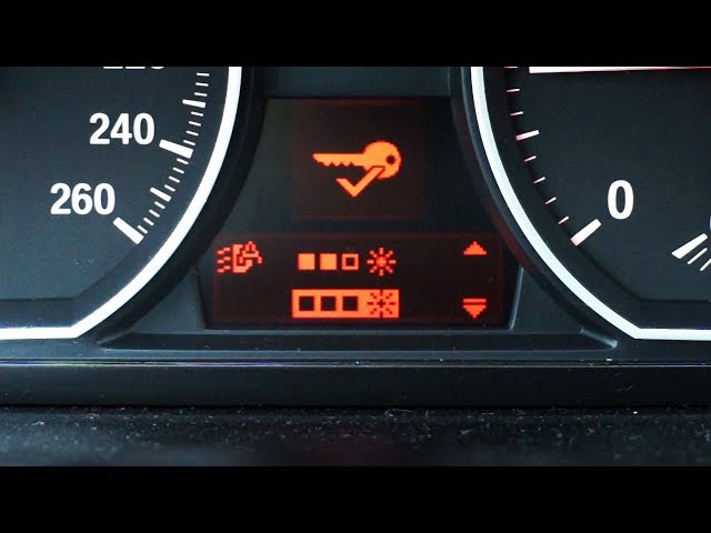BMW automatic headlights sensitivity setting coding (E87 E90)