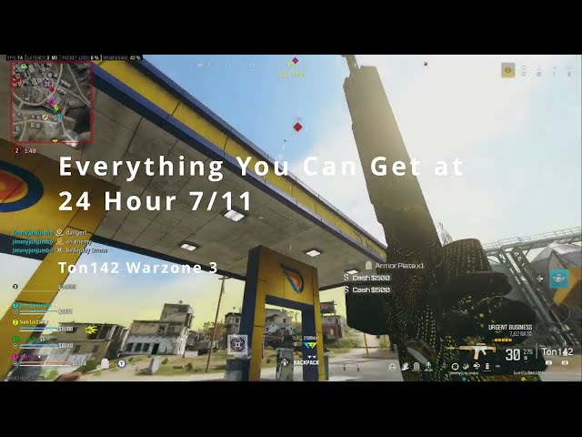 Everything You Can Get at 24 Hour 7/11